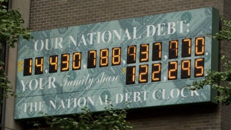 Траекторията на американския дълг изглежда неустойчива