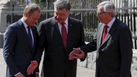 Порошенко: До 5 г. Украйна ще покрие критериите за членство в ЕС