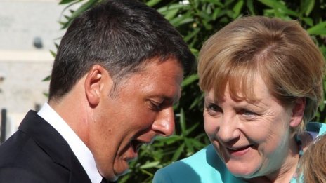 Меркел подкрепи идеята на италианския премиер за гъвкава бюджетна политика