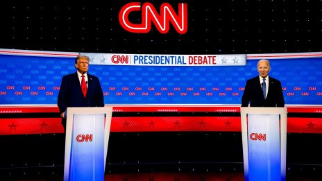 Колебливото представяне на Байдън в дебата с Тръмп разтревожи демократите