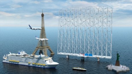 Бъдещите офшорни вятърни паркове могат да изглеждат много различно