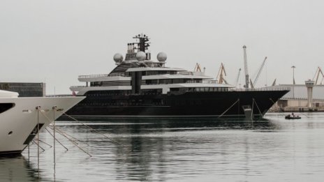 Кои и къде са най-скъпите задържани суперяхти?