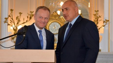 България получи пълна подкрепа от Доналд Туск за членството в Шенген