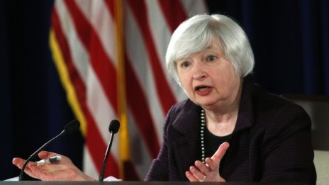 Йелън: Очакваме лихвите да доближат нормални нива към края на 2017 г.