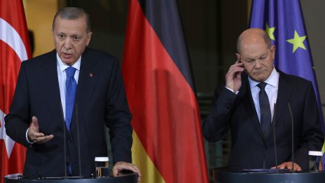 Ердоган свърза германската подкрепа за Израел в Газа с вина заради Холокоста
