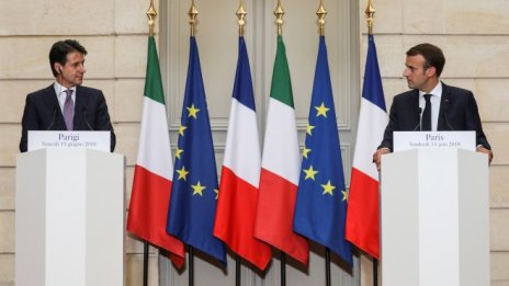 Франция и Италия кръстосват шпаги преди европейските избори през май