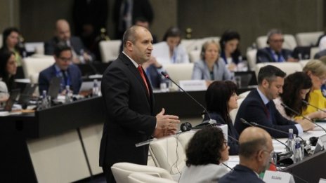 Румен Радев: Правителството показа кураж като избра темата за Западните Балкани