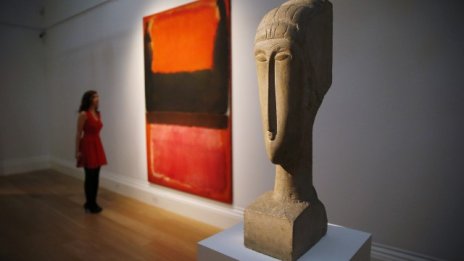 Творби на Ротко събраха 76,5 млн. долара на търг