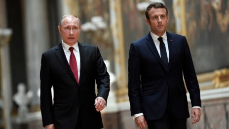 Еманюел Макрон обеща партньорство на Русия по ключови въпроси