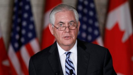 Тилърсън: Горд съм от нашата дипломация