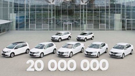 Skoda се похвали с 20 млн. произведени коли