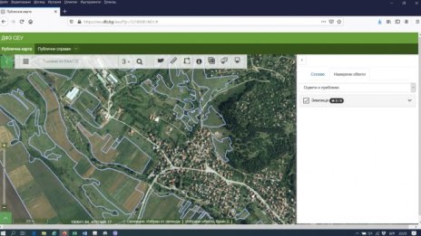 Публикуван е окончателният слой „Площи, допустими за подпомагане“ за 2019 г. 