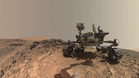 Марсоходът Curiosity засне рядко атмосферно явление на Марс - перести облаци