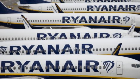Заради коронавируса Ryanair очаква още по-висока загуба 