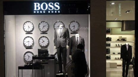 Китай и Северна Америка подкрепиха продажбите на Hugo Boss