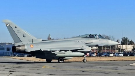 Испанските изтребители за охрана на небето ни вече са в България