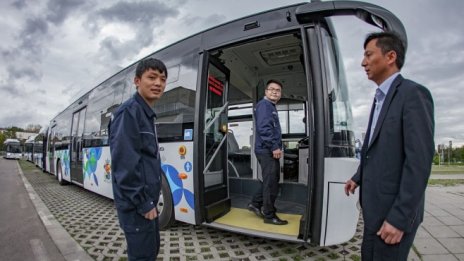 София получи 22 нови автобуса на природен газ