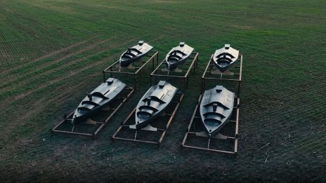 Украйна представи за първи път своя военноморски дрон