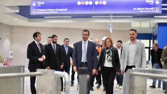 Очаква се три нови метростанции в София да бъдат пуснати до края на лятото (Галерия)