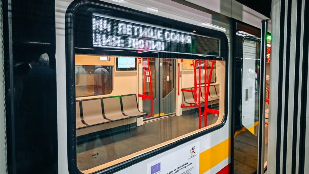 Нови метровлакове ще се движат по първа, втора и четвърта линия на софийското метро