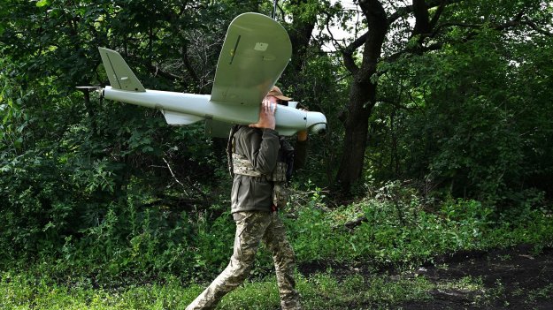 Украинските дронове подпалиха пристанището в Уст-Луга, Латвия съобщи за свален дрон