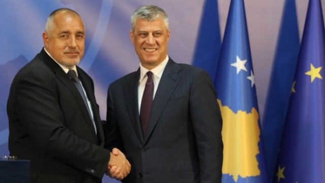 <p>
	Срещата на българския премиер Бойко Борисов и президента на Косово Хашим Тачи.&nbsp;<em>Снимка: Олег Попов, Investor Media Group</em></p>
