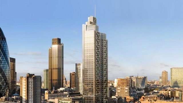 <p>
	Heron Tower - втората по височина кула в Лондон. <em>Снимка:&nbsp;Heron International</em></p>
