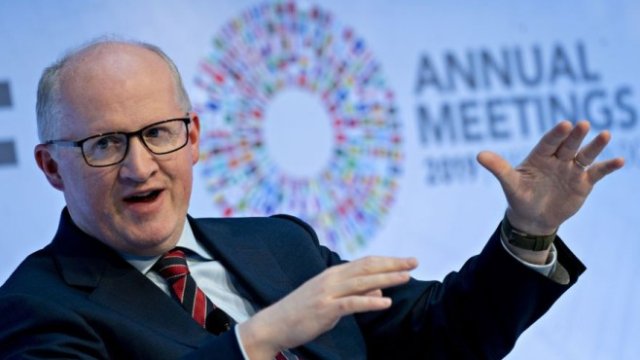 <p>
	Главният икономист на ЕЦБ Филип Лейн. <em>Снимка: Andrew Harrer/Bloomberg</em></p>
