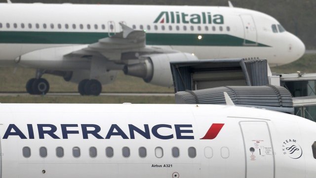<p>
	Air France и Alitalia може скоро да имат един и същи собственик. <em>Снимка: Ройтерс</em></p>
