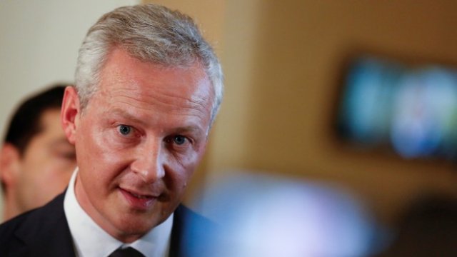 <p>
	Френският министър на икономиката и финансите Брюно льо Мер. <em>Снимка: Ройтерс</em></p>
