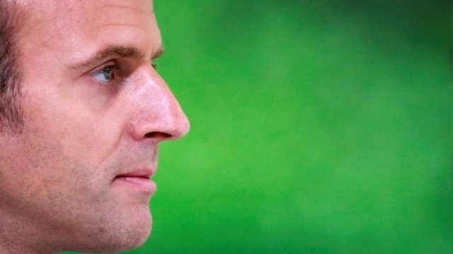 <p>
	Френският държавен глава Еманюел Макрон. <em>Снимка: Ройтерс</em></p>
