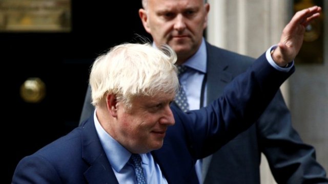 <p>
	Британският премиер Борис Джонсън. <em>Снимка: Ройтерс</em></p>
