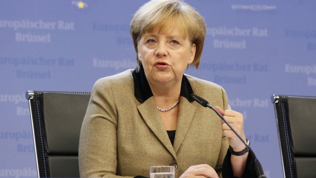 <p>
	Ангела Меркел. <em>Снимка: Ройтерс</em></p>
