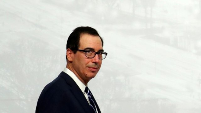 <p>
	Финансовият министър на САЩ Стивън Манучин. Снимка: Ройтерс</p>
