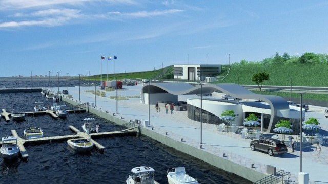 <p>
	Така ще изглежда пристанището след строителните дейности. <em>Източник: община Бургас</em></p>
