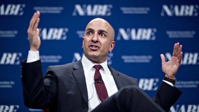 Управителят на Федералния резерв в Минеаполис Нийл Кашкари. Снимка: Bloomberg L.P.