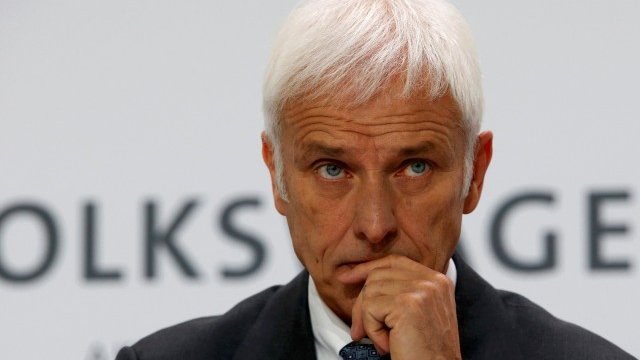 <p>
	Главният изпълнителен директор на Volkswagen Матиас Мюлер. <em>Снимка: Ройтерс</em></p>

