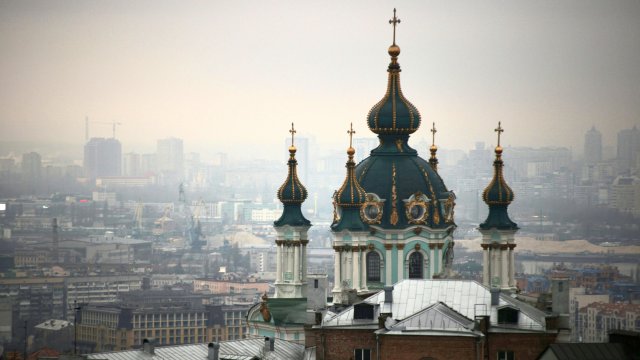 Изглед от Киев. Снимка: Ethan Swope/Bloomberg