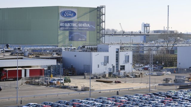 Заводът на Ford в Заарлуис, Германия. Снимка: Bloomberg L.P.