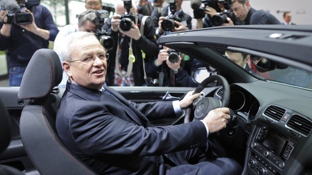 <p>
	Главният изпълнителен директор на VW Мартин Винтеркорн. Снимка: Ройтерс</p>
