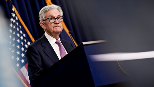 Председателят на Федералния резерв Джером Пауъл. Снимка: Al Drago/Bloomberg