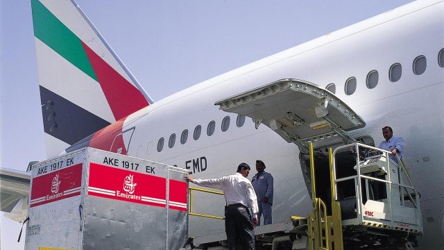 <p>
	Emirates не усеща кризата. <em>Снимка: компанията</em></p>
