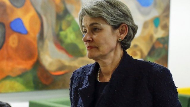 <p>
	Ирина Бокова. <em>Снимка: Ройтерс</em></p>
