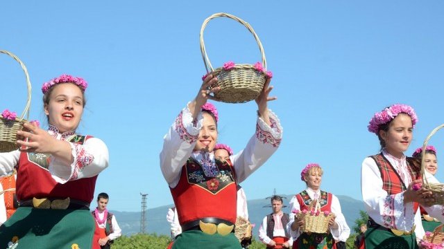 <p>
	Розобер по време на Празника на розата в Казанлък. <em>Снимка: БТА</em></p>
