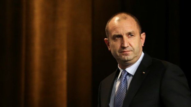 <p>
	Новият президент на България Румен Радев.<em> Снимка: Ройтерс</em></p>
