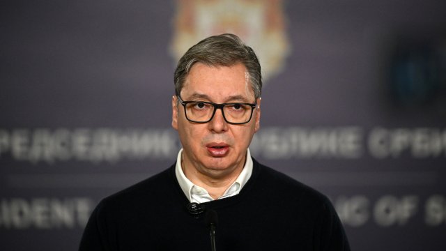 Сръбският президент Александър Вучич. Снимка: Bloomberg LP
