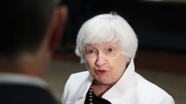 Финансовият министър на САЩ Джанет Йелън. Ronda Churchill/Bloomberg