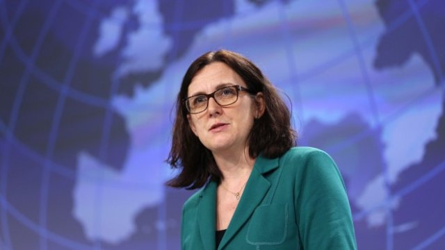 <p>
	Еврокомисарят по търговията Сесилия Малмстрьом.&nbsp;<em>Снимка: Архив Ройтерс</em></p>
