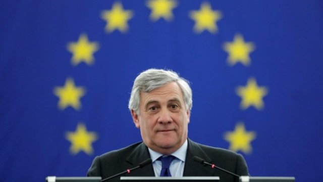 <p>
	Антонио Таяни. Снимка: <em>Ройтерс</em></p>
