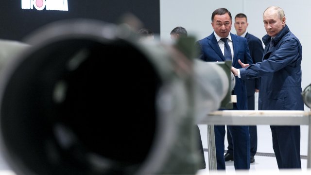 Снимка: EPA/GAVRIIL GRIGOROV/SPUTNIK/KREMLIN POOL